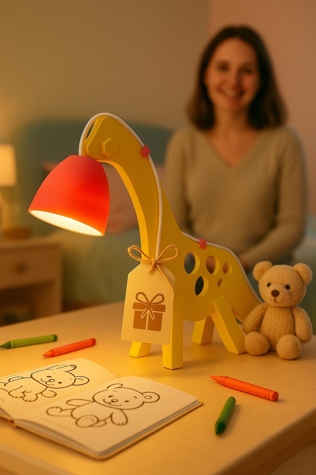 Dinosaur Desk Lamp: Children's Night Light