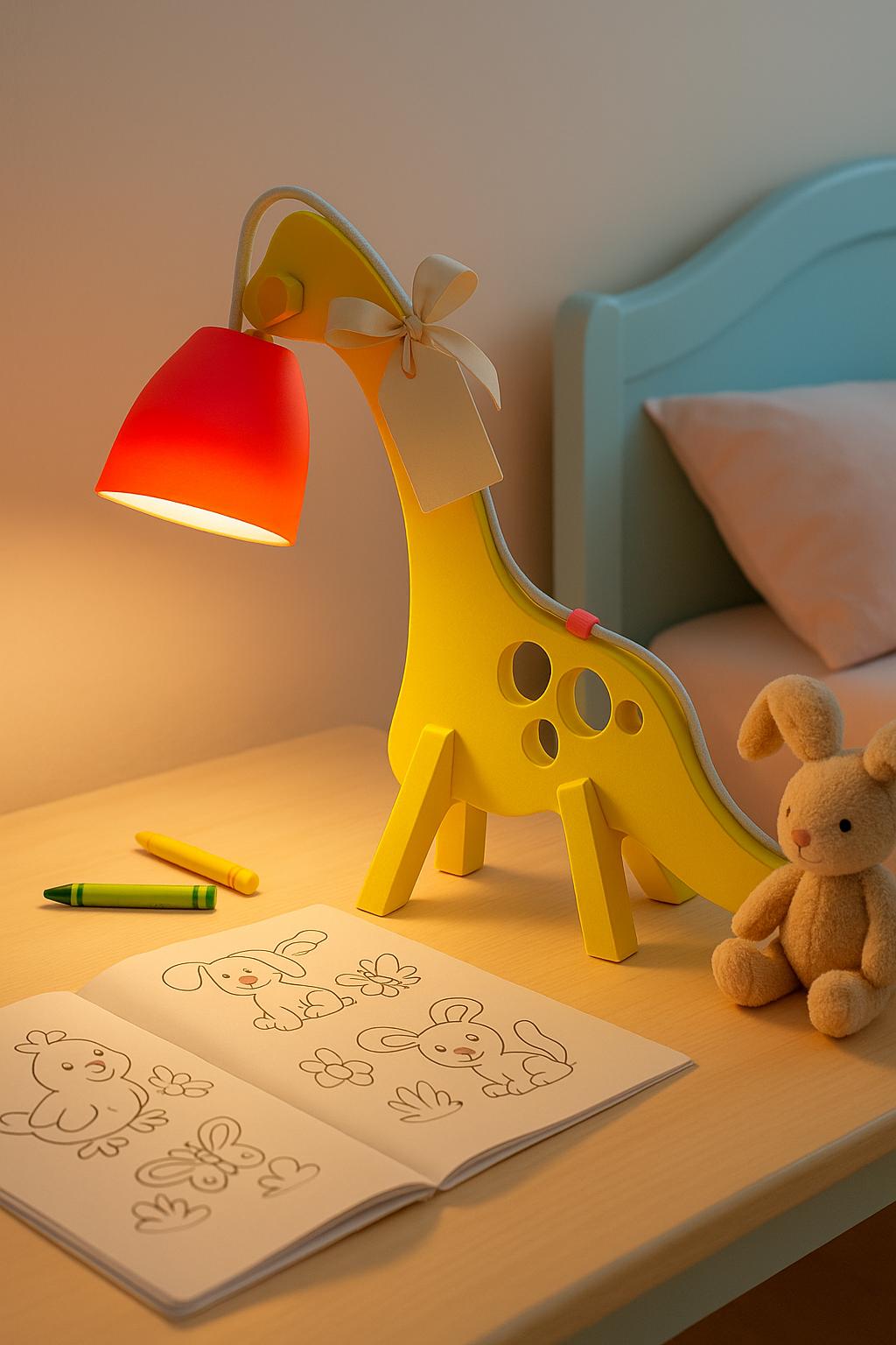 Dinosaur Desk Lamp: Children's Night Light