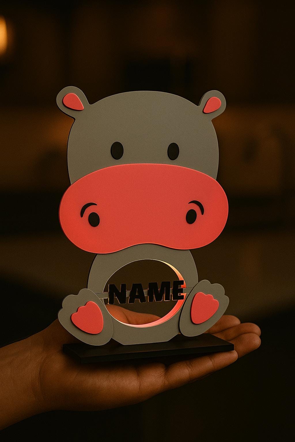 Desk Night Light: Personalized Kids Room Desk Lamp