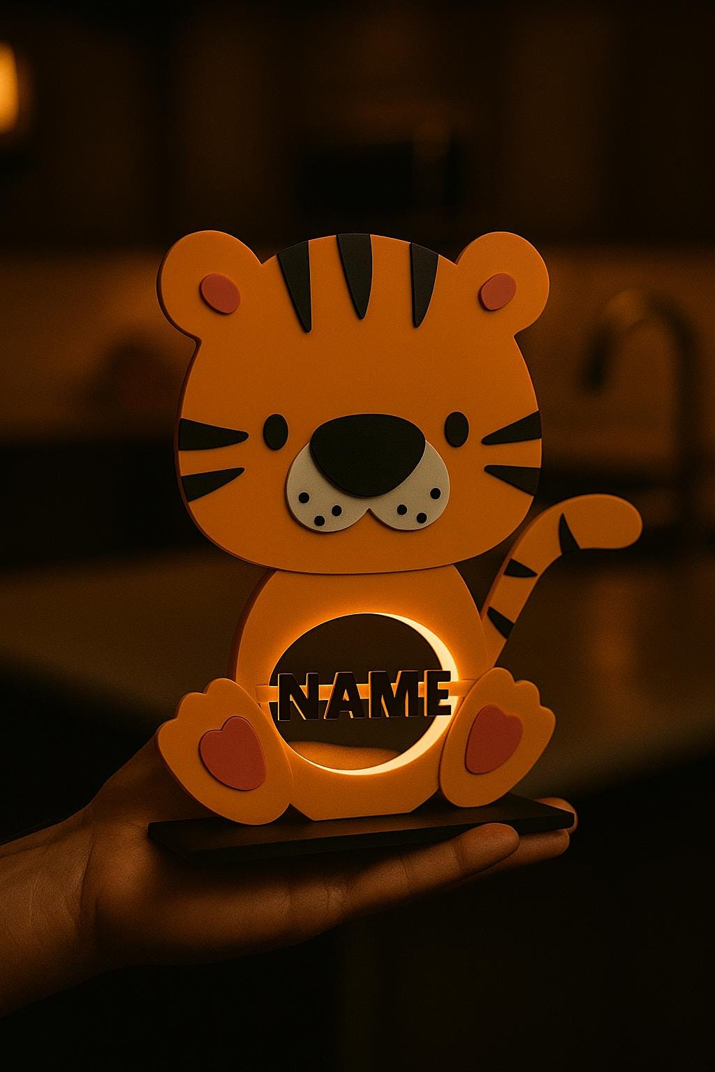 Desk Night Light: Personalized Kids Room Desk Lamp